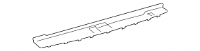 Lexus GX460 10-23 rear bumper trim