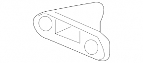 Front right wing bracket Toyota Venza 21-