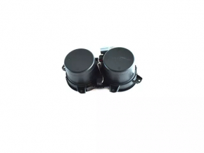 Dodge Challenger 15-23 Restored Center Console Cup Holders, Black, Illuminated, Dry Clean Ready