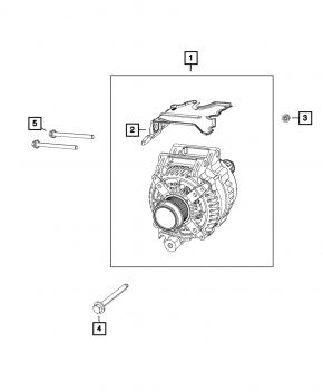 Generator Jeep Cherokee KL 14-22 3.2