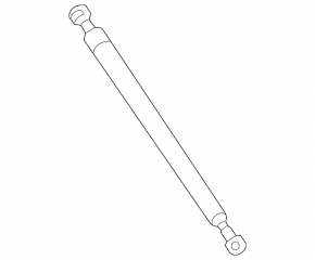 Left tailgate shock absorber for Lexus CT200h 11-17