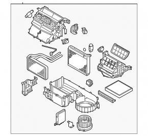 Heater assembly Mitsubishi Outlander Sport ASX 10-17