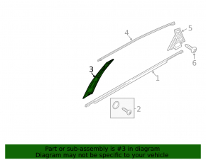 Door trim side rear right Hyundai Sonata 15-19 front