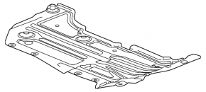 Bottom protection left Chevrolet Volt 16-