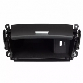 Box pocket center console Ford Edge 15-18 black