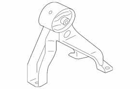 Rear engine mount for Mitsubishi Outlander 2007-2013 3.0, AWD