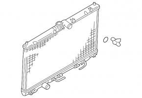 Radiator cooling water Mitsubishi Galant 04-12