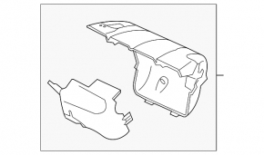 Intake Manifold Guard Cadillac CTS 14-19 2.0T