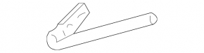 Bracket for the inlet pipe Lexus GX470 06-09 4.7