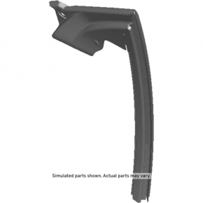 Glass seal front right Chevrolet Camaro 16- front on the door
