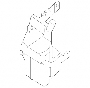 Nissan Altima 13-18 Windscreen Washer Reservoir Without Neck, With Sensor