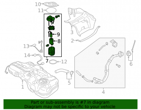 Fuel pump petrol pump Hyundai Kona 18-23 2.0