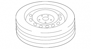 Spare tire Polestar 2 21- R19 125/70