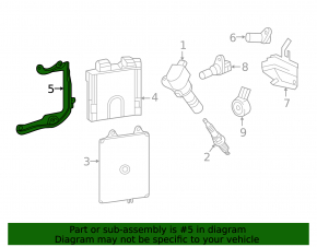 ECU bracket Honda HR-V 16-22