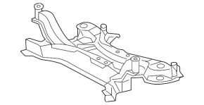 Front subframe Toyota Rav4 06-12