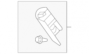 Rear pillar trim upper right Mini Cooper Clubman R55 07-14 ser