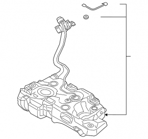 Fuel tank VW Jetta 25-26 1.5T