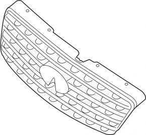 Radiator grill grill Infiniti FX35 FX45 03-05