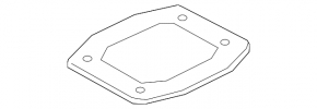 Subwoofer grille under passenger seat BMW X7 G07 19-