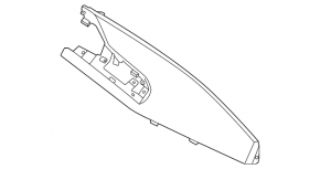 Upper right front panel trim for Kia EV6 22-24 GT-Line