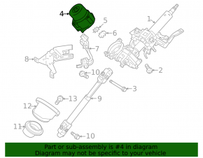Mitsubishi Outlander Sport ASX 15-26 Steering Column Motor
