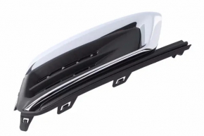 Front bumper grille right Chevrolet Cruze 15-16 rest without fog lights, chrome