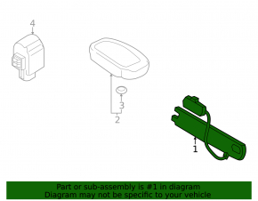 Antenna Keyless Kia K5 21-24