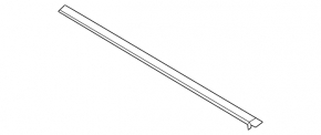 Door sill trim front right Porsche Cayenne 958 11-17 structure, turbo