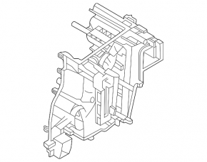The bare right heater housing of a Kia K5 21-24