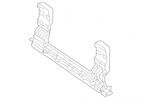 Rear bumper mount central Mercedes W167 GLE 350 450 20-23