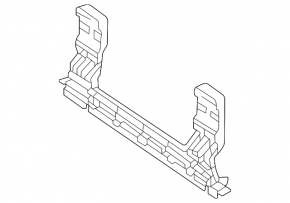 Rear bumper mount central Mercedes W167 GLE 350 450 20-23