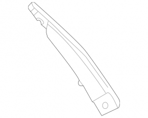 Rear wiper arm for Mercedes GLC 20-22