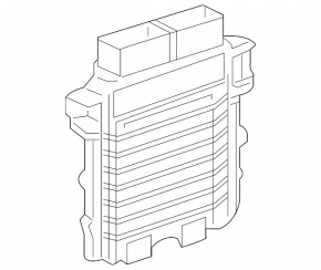 ECU block engine computer Mercedes C-class W205 300/350e/350h 15-18