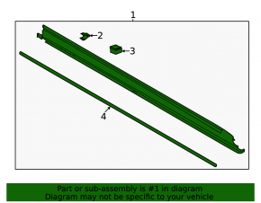 Lincoln Aviator 20-24 right side sill