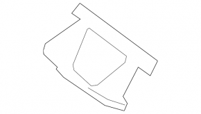 Porsche Cayenne 19-26 heater air intake with mesh