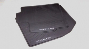 Set of mats Toyota Prius 30-11 10-15 rubber gray, HUSKYLINERS