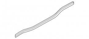 Volkswagen ID.4 21-23 bonnet seal on windshield wiper grille