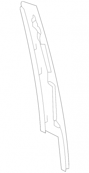 Door trim side rear right Volkswagen ID.4 21-23