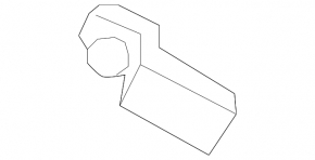 Rear control arm mounting bracket left BMW X5 F15 14-18