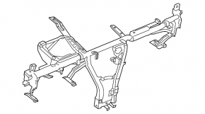 Under-torpedo pipe reinforcement Mini Cooper F56 3d 14-24