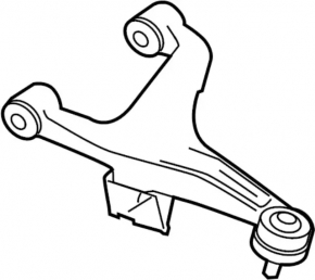 Upper rear left control arm for Infiniti FX35 QX70 09-17