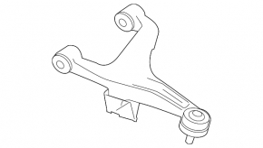Upper rear left control arm for Infiniti FX35 QX70 09-17