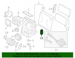 Air Conditioning Heater Valve BMW X1 F48 16-22