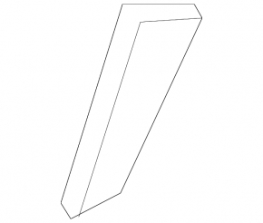 Reflector rear right Lexus RX350 RX450h 16-19
