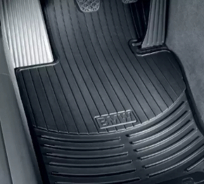 Set of interior mats BMW X5 E70 07-13 rubber black