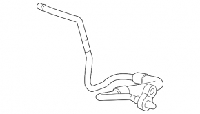 Cooling pipe for automatic transmission Chevrolet Malibu 19- 1.5T on gearbox, outlet