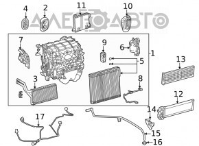 Toyota Highlander 20- Air Conditioner Heater Valve