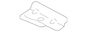 Battery mount Ford Edge 15-