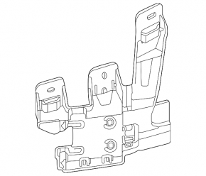 BSM Blind Spot Sensor Bracket Right Volkswagen ID.4 21-23