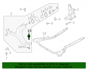 Subaru Ascent 19-26 left ball joint